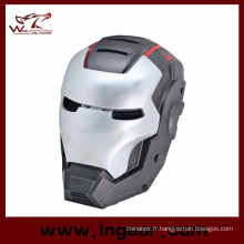 Ire tactique Mesh Iron Man 3 en fibre de verre Airsoft masque